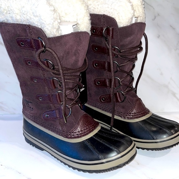 NEW Sorel Joan of artic waterproof new cinder sz 7 - Picture 1 of 6